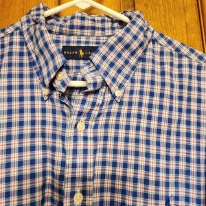 Ralph Lauren Men's Multicolor Checkered Shirt